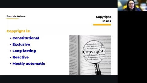 Thumbnail for  CECE Copyright Webinar UCO Librarians and Dr. Barger-Johnson 1-24-2024