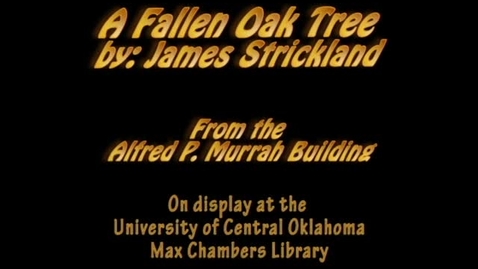 Thumbnail for Murrah Art: Fallen Oak Tree