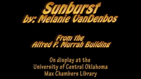 Thumbnail for Murrah Art: Sunburst