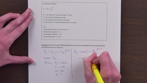 Thumbnail for Top Down Calculator demonstration