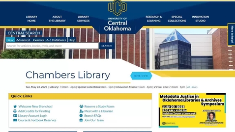 Thumbnail for Central Search Basics