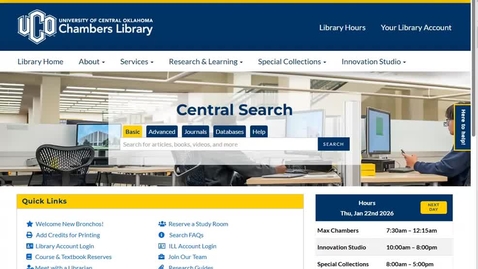 Thumbnail for How to Use the Library.mp4