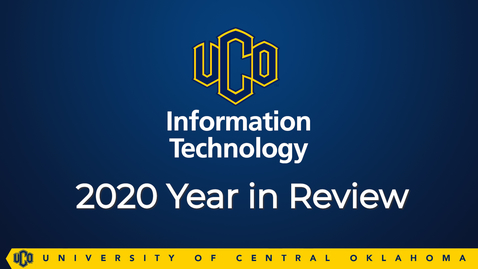 Thumbnail for entry OIT 2020 Year in Review 