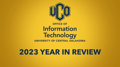 Thumbnail for OIT Year in Review Video - 2023