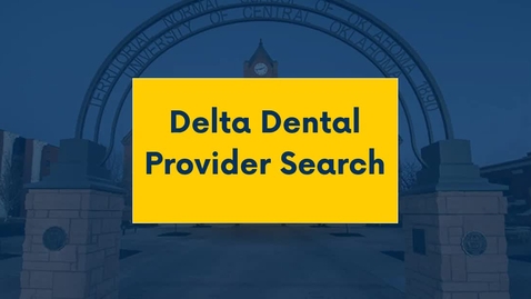 Thumbnail for 2025 Delta Dental Provider Search