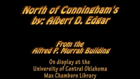Thumbnail for entry Murrah Art: North of Cunninghams