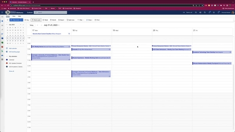 Thumbnail for Add a room to an Outlook calendar invite