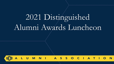 Thumbnail for entry Distinguished Alumni Awards 2021