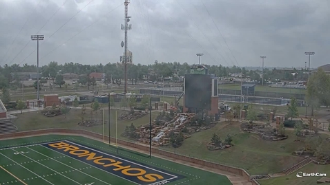 Thumbnail for entry UCO Chad Richison Stadium Scoreboard Removal