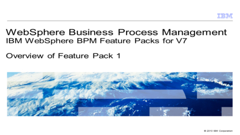 Thumbnail for entry Overview of WebSphere Adapters V7.0 Feature Pack 1