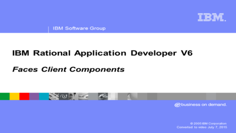 Thumbnail for Faces client components