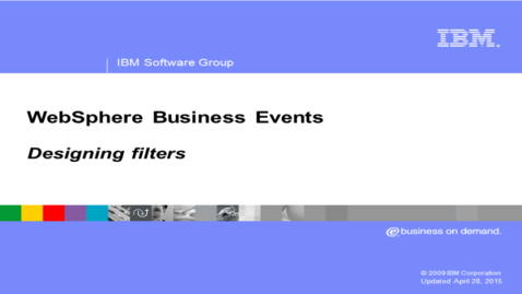 Thumbnail for Designing filters
