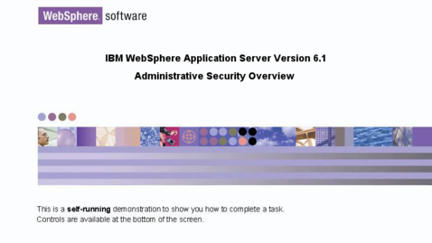Thumbnail for entry Administrative security overview