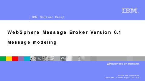 Thumbnail for Message modeling