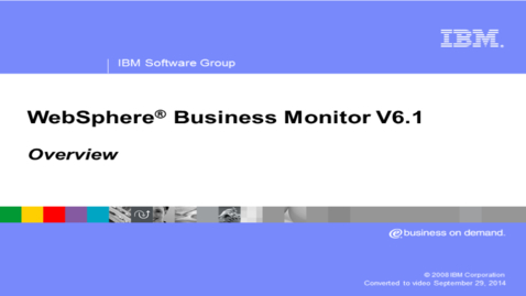 Thumbnail for entry Overview and new features