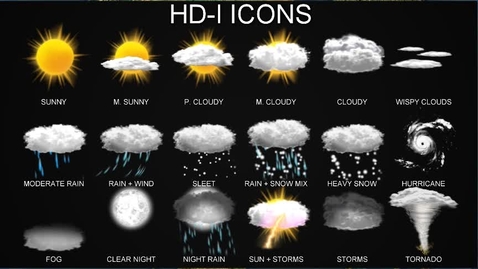 Thumbnail for ICON Set - HD-I