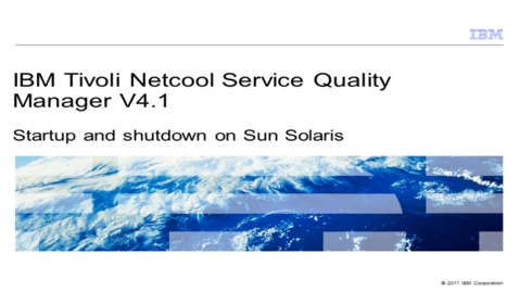 Thumbnail for entry Startup and shutdown on Sun Solaris