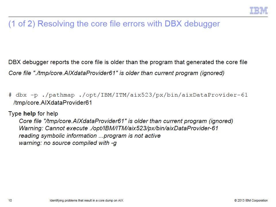 aix dbx manual