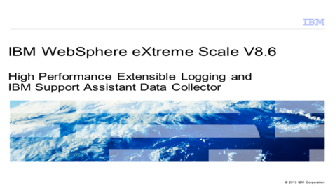 Thumbnail for High Performance Extensible Logging and IBM Support Assistant Data Collector
