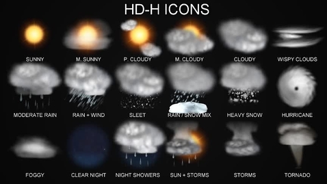 Thumbnail for ICON Set - HD-H