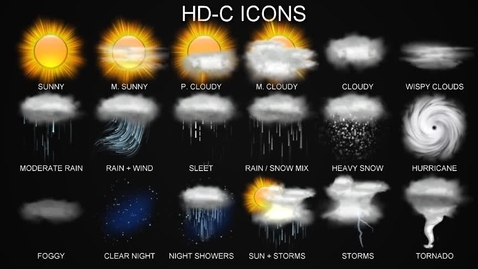 Thumbnail for ICON Set - HD-C