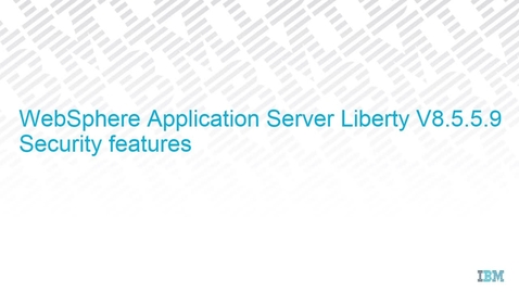 Thumbnail for Security features