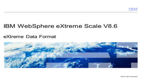 Thumbnail for entry eXtreme Data Format