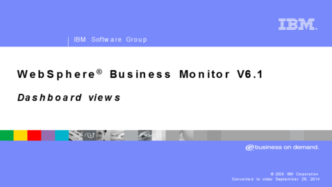 Thumbnail for entry Dashboard views