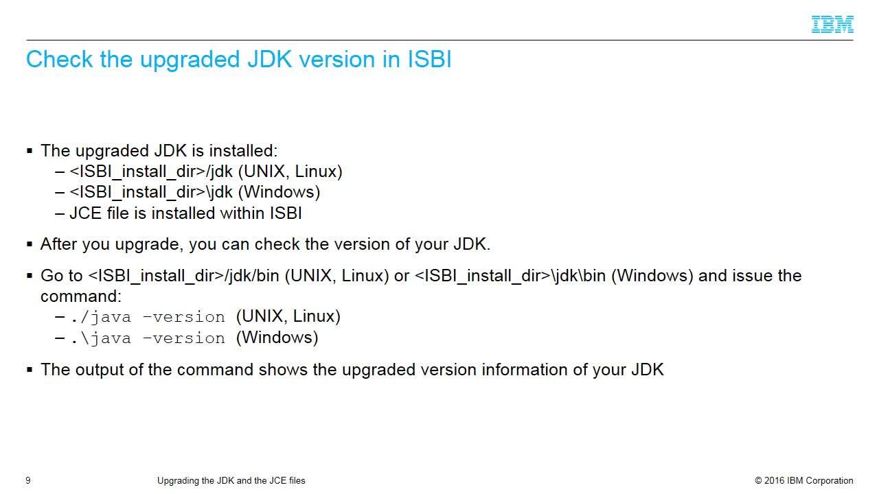 Linux java version check