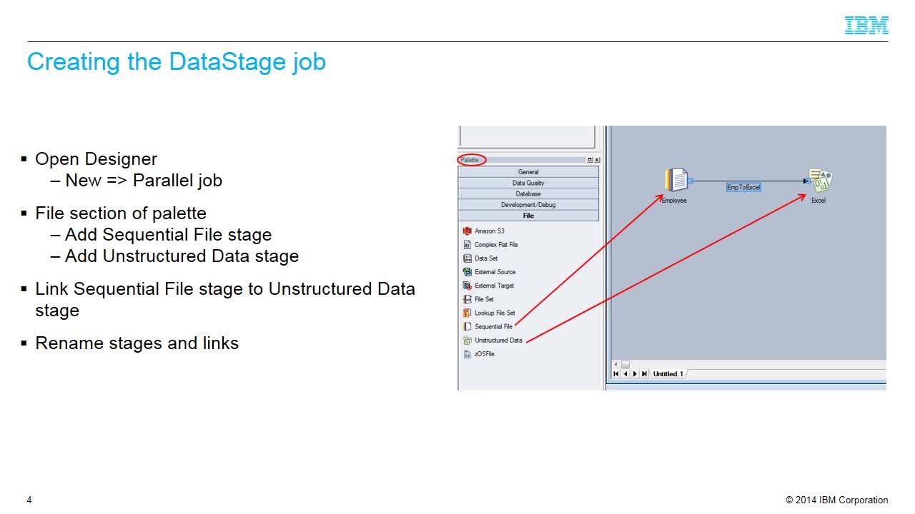 Writing Data To Microsoft Excel With Information Server Datastage 11 3 Ibm Mediacenter