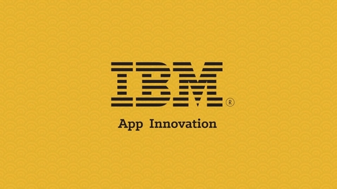 Thumbnail for entry App Innovation with IBM Brokerage Solutions (Japanese)