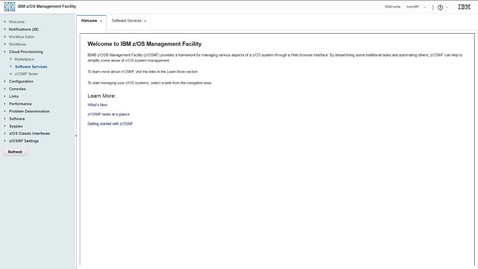 Thumbnail for entry How to set up a consumer in IBM Cloud Provisioning and Management for z/OS