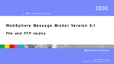 Thumbnail for File and FTP nodes
