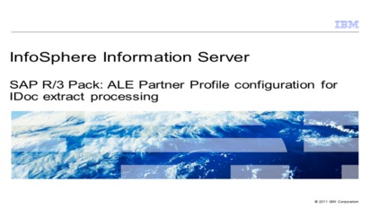 Sap R 3 Pack Ale Partner Profile Configuration For Idoc Extract