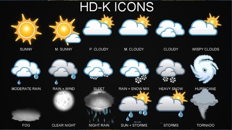 Thumbnail for ICON Set - HD-K