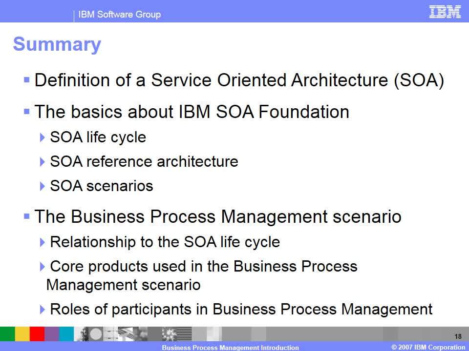Business Process Management Introduction Ibm Mediacenter