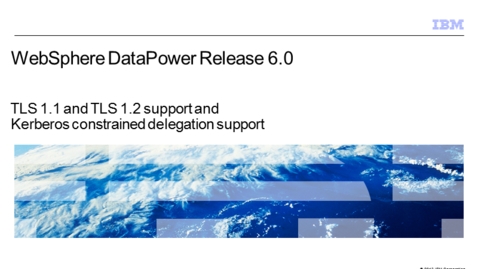 Thumbnail for TLS 1.1 and TLS 1.2 support and Kerberos constrained delegation support