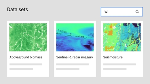 Thumbnail for Environmental Intelligence - Access to scalable data sets