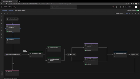 Thumbnail for entry QRadar SOAR Playbook Designer 201 Demo - Import/Export