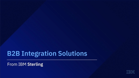 Thumbnail for entry B2B Integration Animated Video