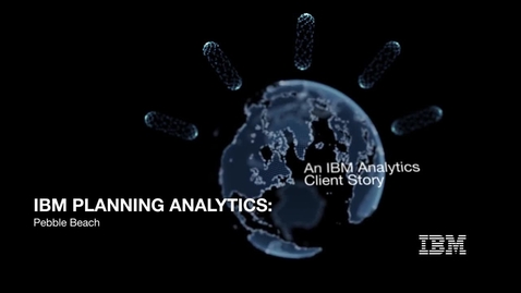 Thumbnail for Pebble Beach crée une expérience d'achat optimale grâce à IBM Planning Analytics