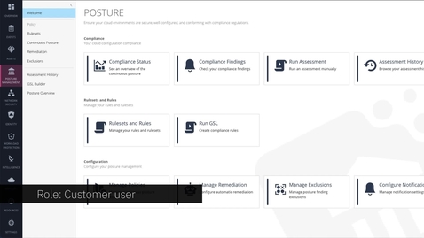 Thumbnail for entry Security best practices monitoring for AWS