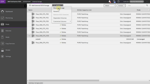 Thumbnail for entry External Virtualization of Competitor Arrays behind FlashSystems