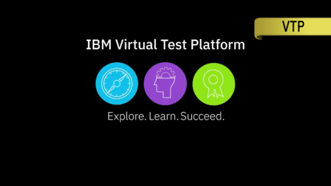 Thumbnail for entry IBM Virtual Test Platform (VTP); Configuring VTP on z/OS