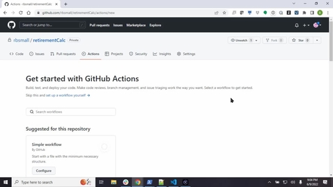 Thumbnail for entry CICD - Creating a DevOps Pipeline with Github Actions