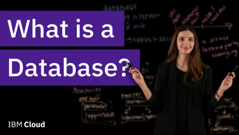 Thumbnail for What is a Database?