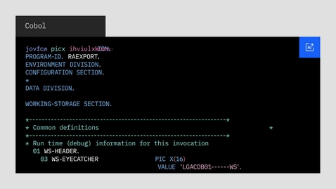 Thumbnail for watsonx Code Assistant for Z - Web Animation (Transform)