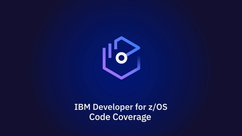 Thumbnail for entry IBM Developer for z/OS; Code Coverage