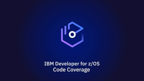 Thumbnail for IBM Developer for z/OS; Code Coverage
