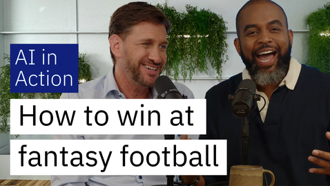 Thumbnail for ESPN’s Mike Greenberg and IBM’s Elizabeth O’Brien join host Albert Lawrence on the AI in Action podcast